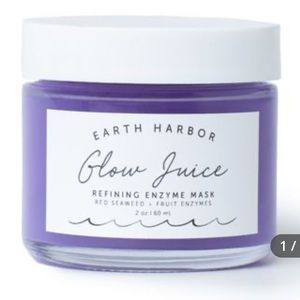 Earth Harbor glow juice mask